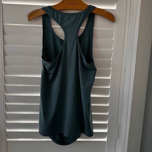 SET of maternity racer back athletic tanks. Size small. - Picture 2 of 3